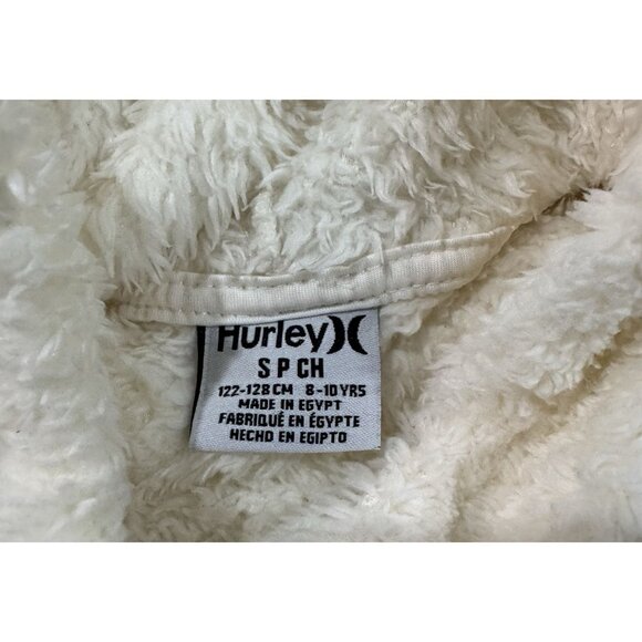 HURLEY Girls Soft and Comfy Hoody Beige Size 8-10 Years - Picture 7 of 7